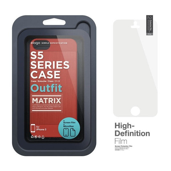 S5 Outfit Matrix Case - Red